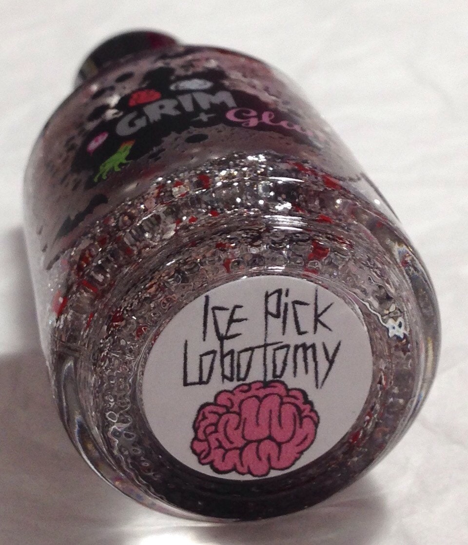 Ice Pick Lobotomy Nail Polish Halloween/Insane Asylum Nail Etsy