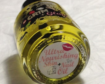 Ultra Nourishing Skin and Nail Oil (Jojoba Oil/Vitamin E Oil/Argan Oil/Chamomile Oil/Olive Oil/Shea Butter,Natural Cuticle Oil/Nail Care)