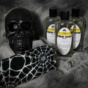 Choose Your Fragrance--Fresh Flesh Body Wash (Custom Liquid Soap/Shower Gel/Bubble Bath/Gothic Bath & Beauty/Women, Men, and Holiday Scents)