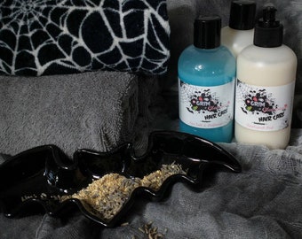 Choose Your Fragrance--Grim & Glamorous Hair Care Shampoo and Conditioner (Custom Coconut Oil Shampoo/Bamboo Extract Conditioner/Goth Bath)