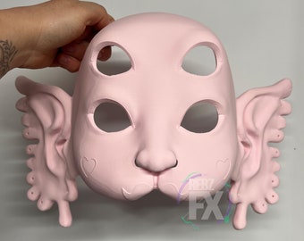 Missprint D - Nymph Portals Wearable Mask. Unpainted & Unsanded Hard plastic 3D print