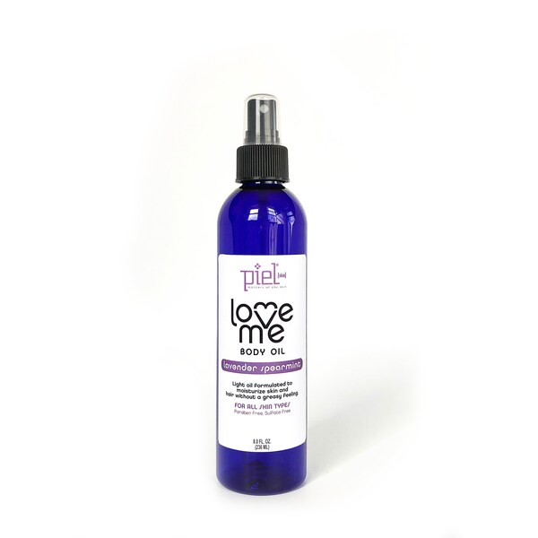 Lavender Spearmint Bath Body & Hair Oil