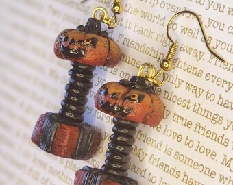 PumpkinJack II Jack in the box orange present realistic jewelry
