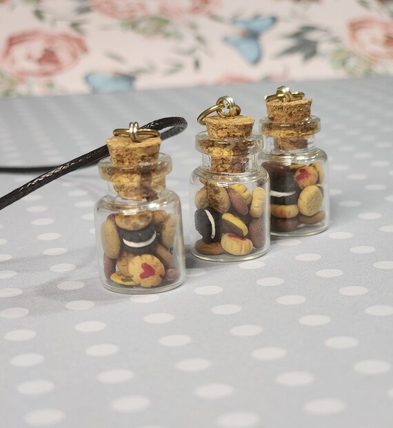 Cookie Jar Necklace II Realistic Chocolate Chip Oreo Jam Peanut