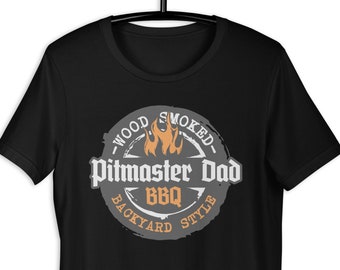 Pitmaster Dad Grilling T-shirt BBQ Shirt For Dad