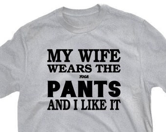 My Wife Yoga Shirt - Etsy