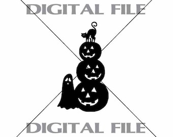 Svg Halloween Themed Cutting File Kwd004f Dxf Svg Eps Png Etsy