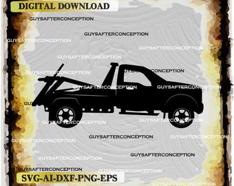 Download Tow Truck Svg File Etsy