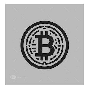 Bitcoin SVG | Jpeg | Cryptocurrency SVG | Bitcoins | Png | BTC Svg | Digital Currency Svg | Bitcoin Coin A3