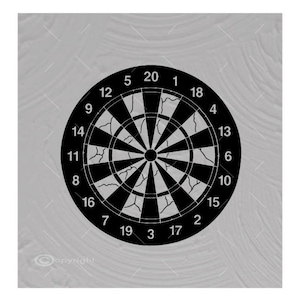 Dart Board Vector Images SVG Files Digital Cutting Files  Ai - Eps - PNG - DXF - Svg - A1