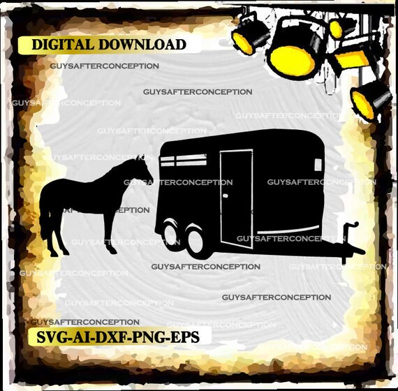 Free Free Horse Trailer Svg