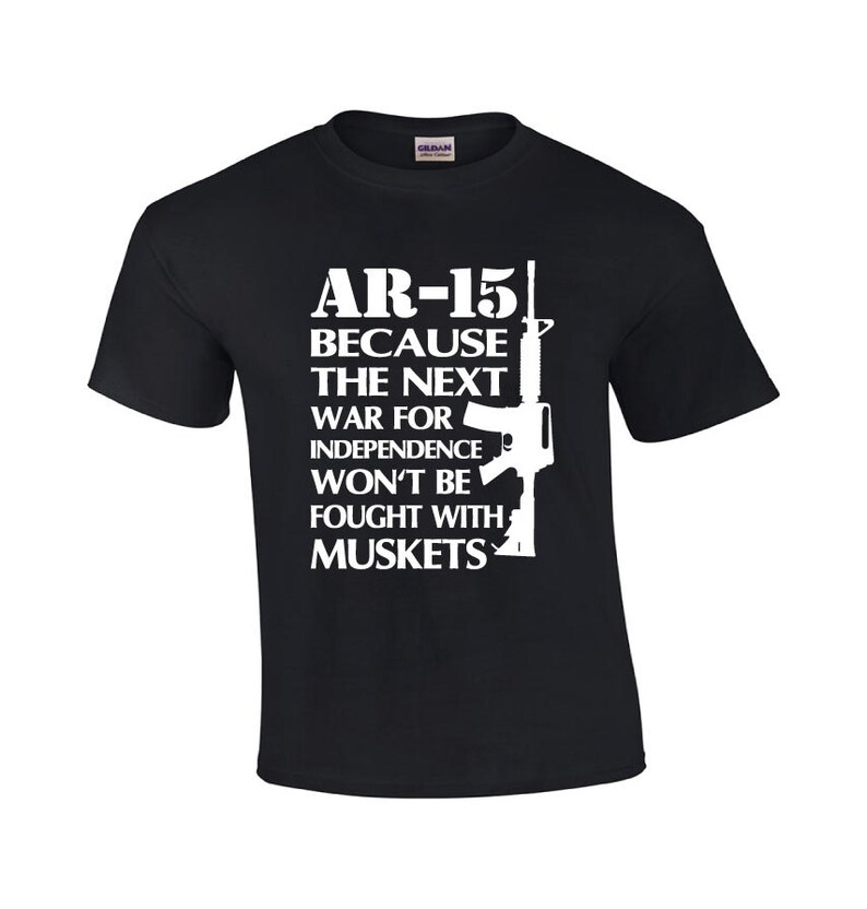 AR15 The Next War Pro Gun Tshirt Funny Gun Shirt Gun Etsy