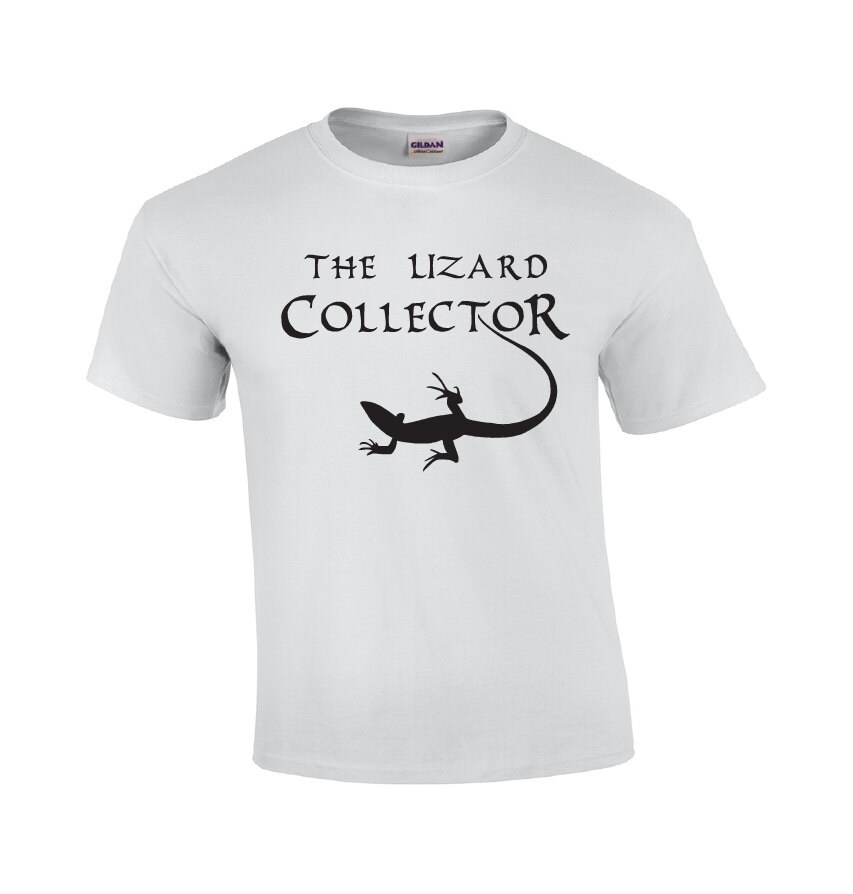The Lizard Collector Lizard Tshirt Lizard Tee Shirt Etsy