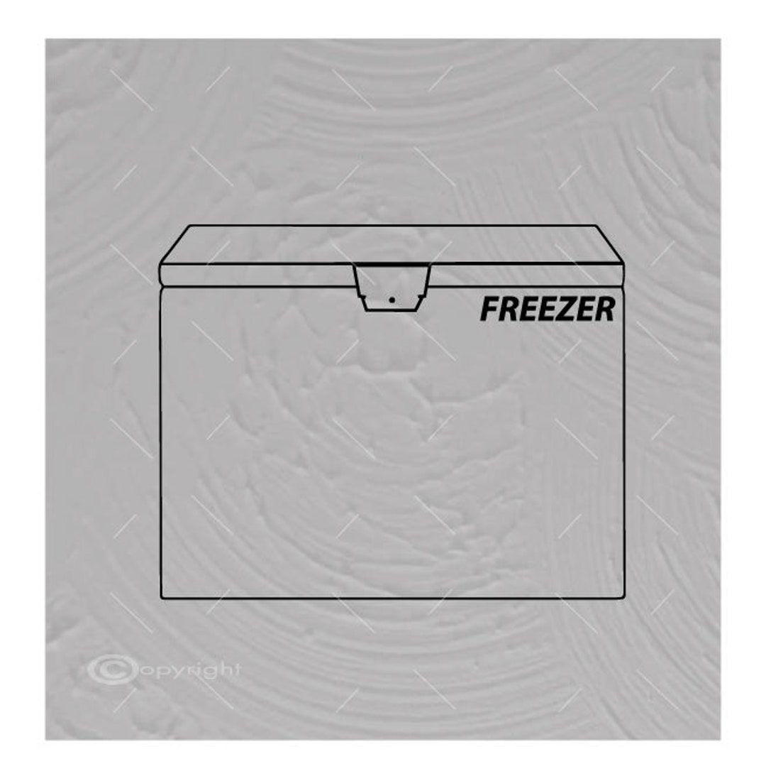 Deep Freezer Vector Images SVG Files Digital Cutting Files Ai Eps PNG ...