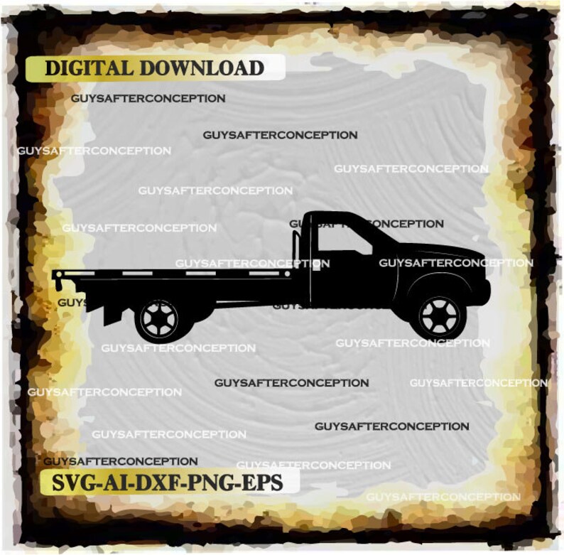 Free Free 138 Flat Bed Truck Svg SVG PNG EPS DXF File