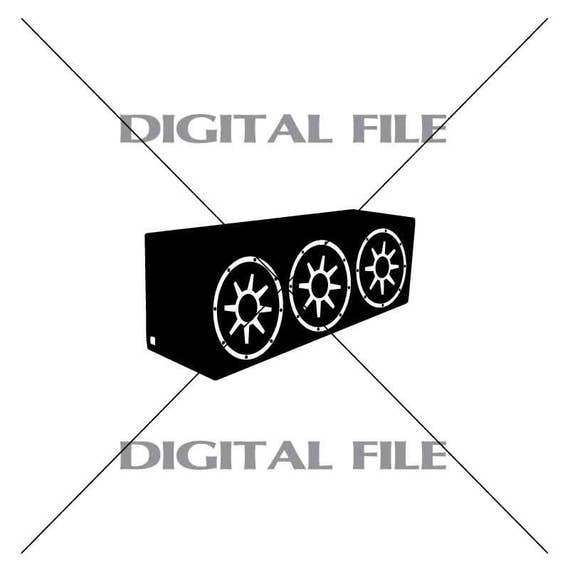 subwoofer vector