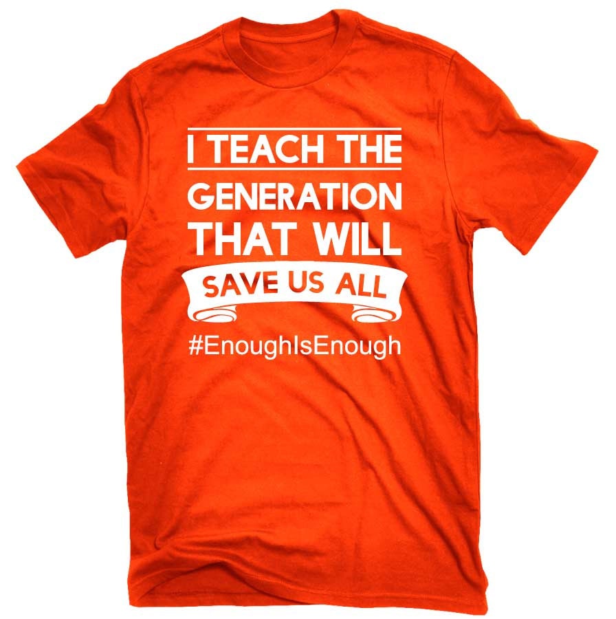 I Teach the Generation That Will Save Us All Teacher T-shirt | Etsy