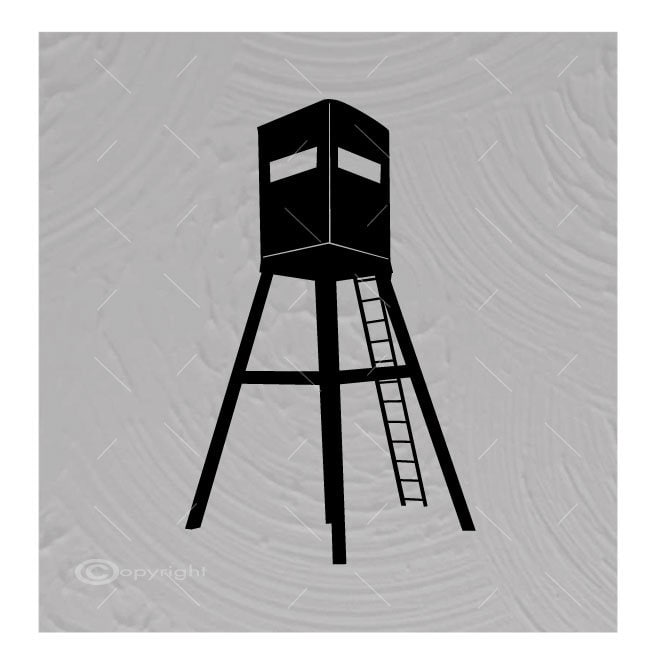 Deer Stand Vector Images SVG Files Digital Cutting Files Ai - Etsy Canada