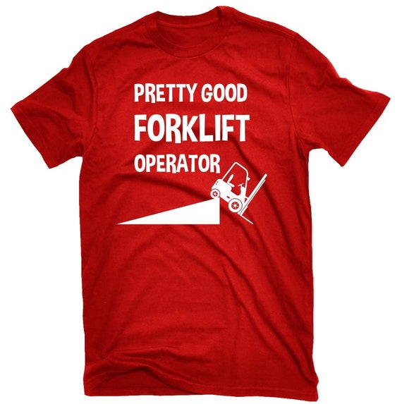 funny forklift shirts