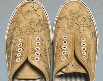 Westeros Map - Game of Thrones Schoenen