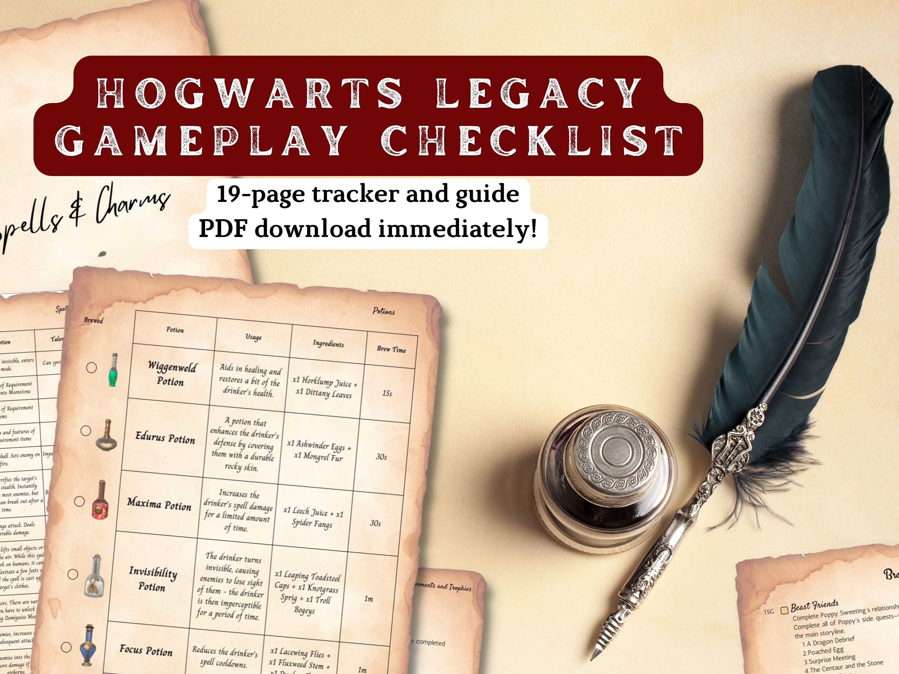 Hogwarts Legacy - 100% Achievement/Trophy Guide 