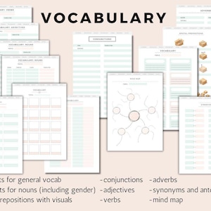 The ORIGINAL Language Learning Planner Hyperlinked Notebook Study ...