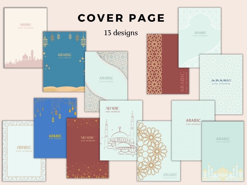 The ORIGINAL Arabic Language Learning Planner Notebook Study Journal ...