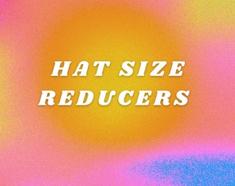 Hat size reducer strips | Make your hat smaller | Customized sizing tape |