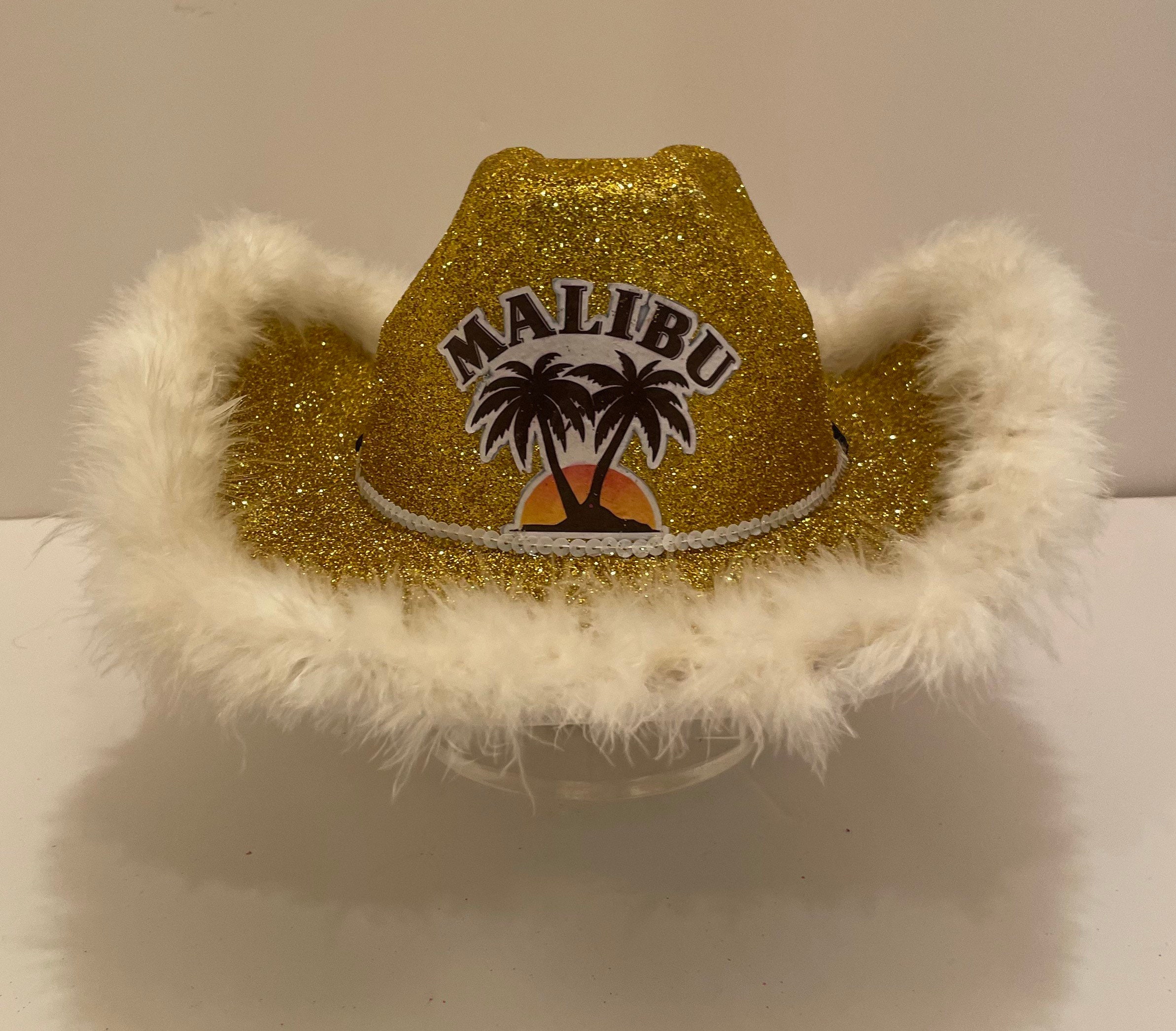 Malibu Glitter Cowboy Hat Fully Custom 