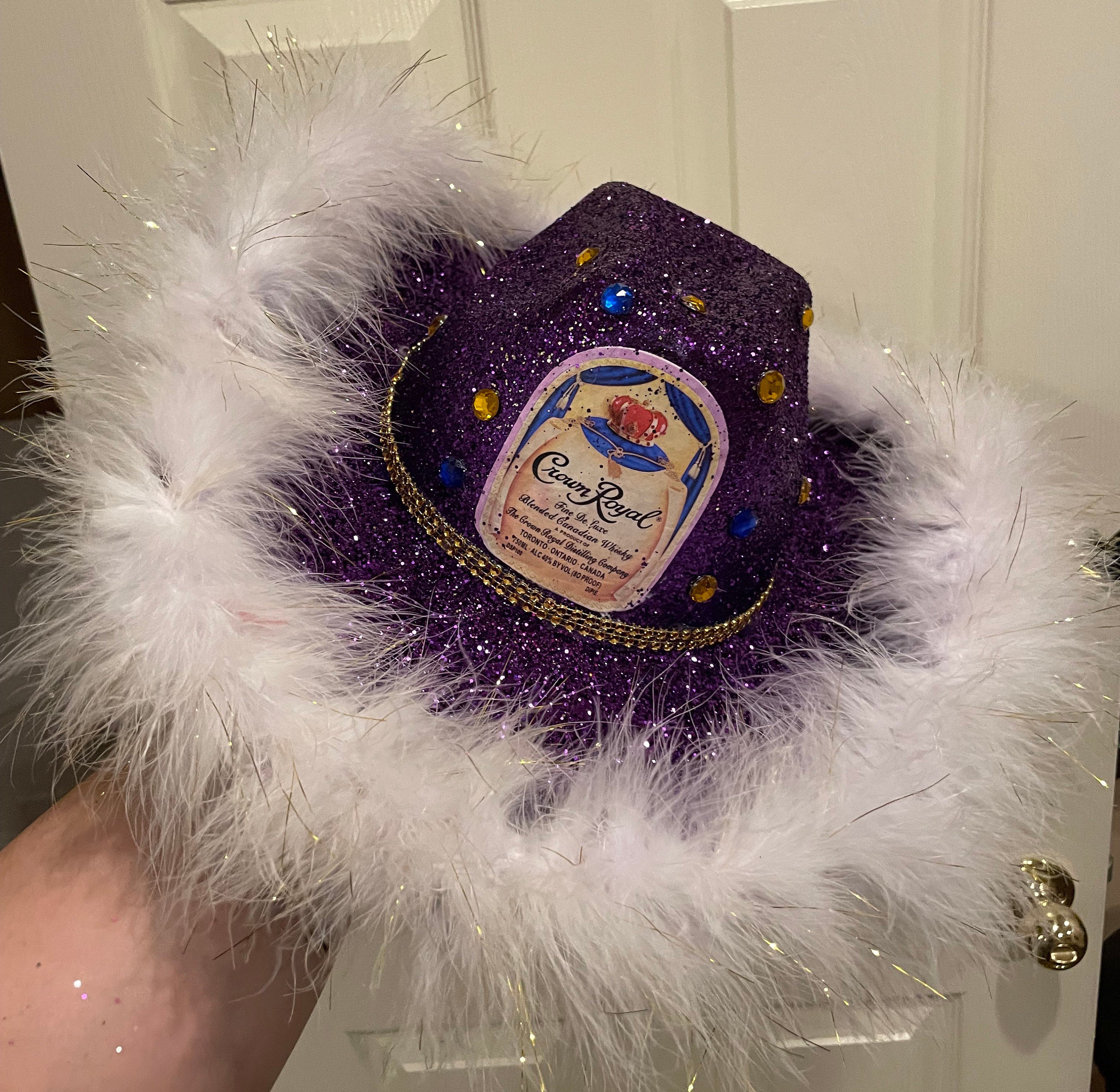 Crown Royal Inspired Cowboy Hat Fully 
