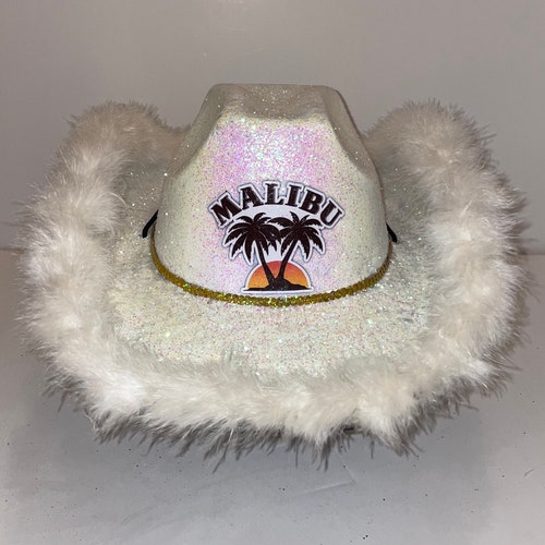 Whiskey Inspired Glitter Cowboy Hat Fully Custom Tiktok | Etsy