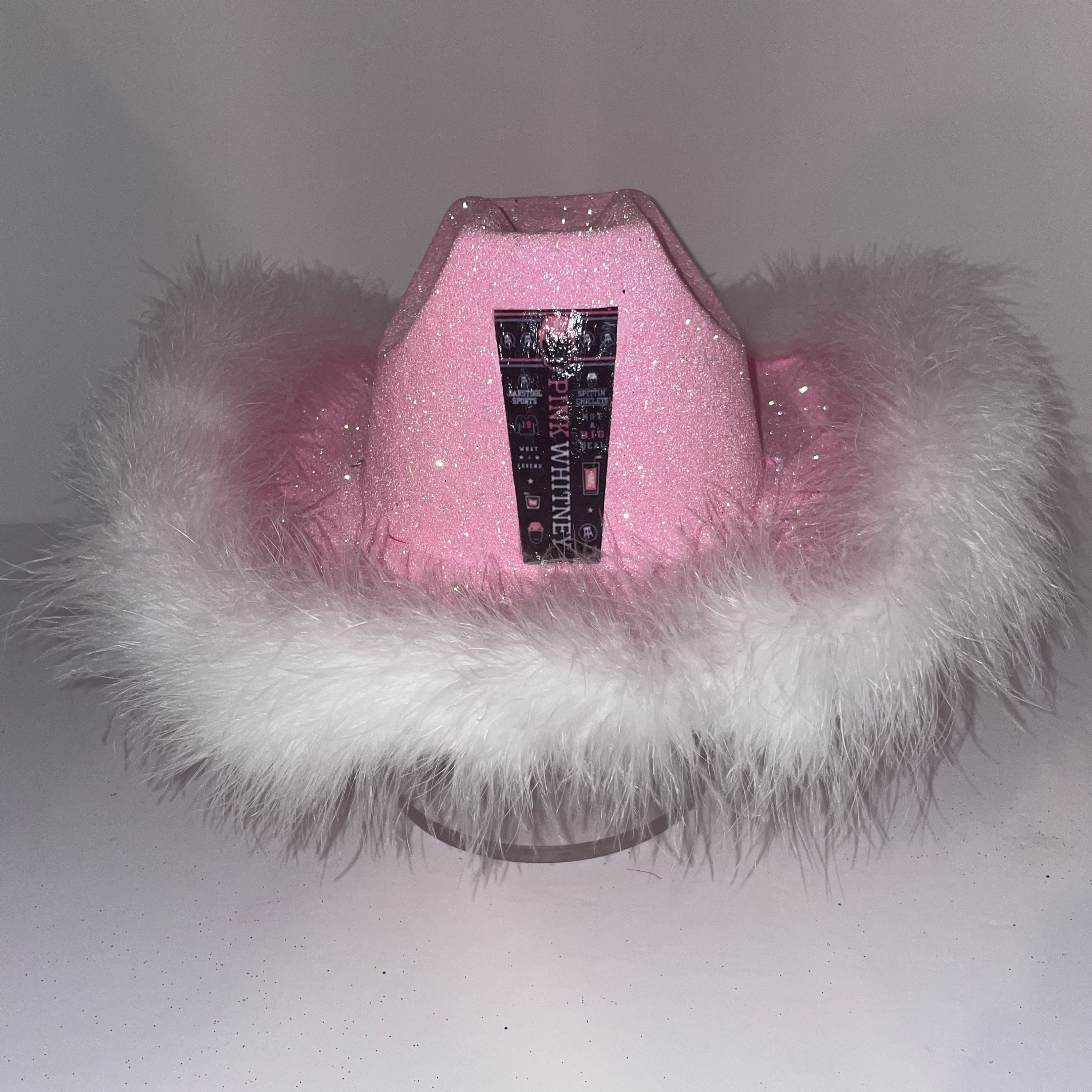 Custom Pink Cowboy Hat - Sprinkled With Pink