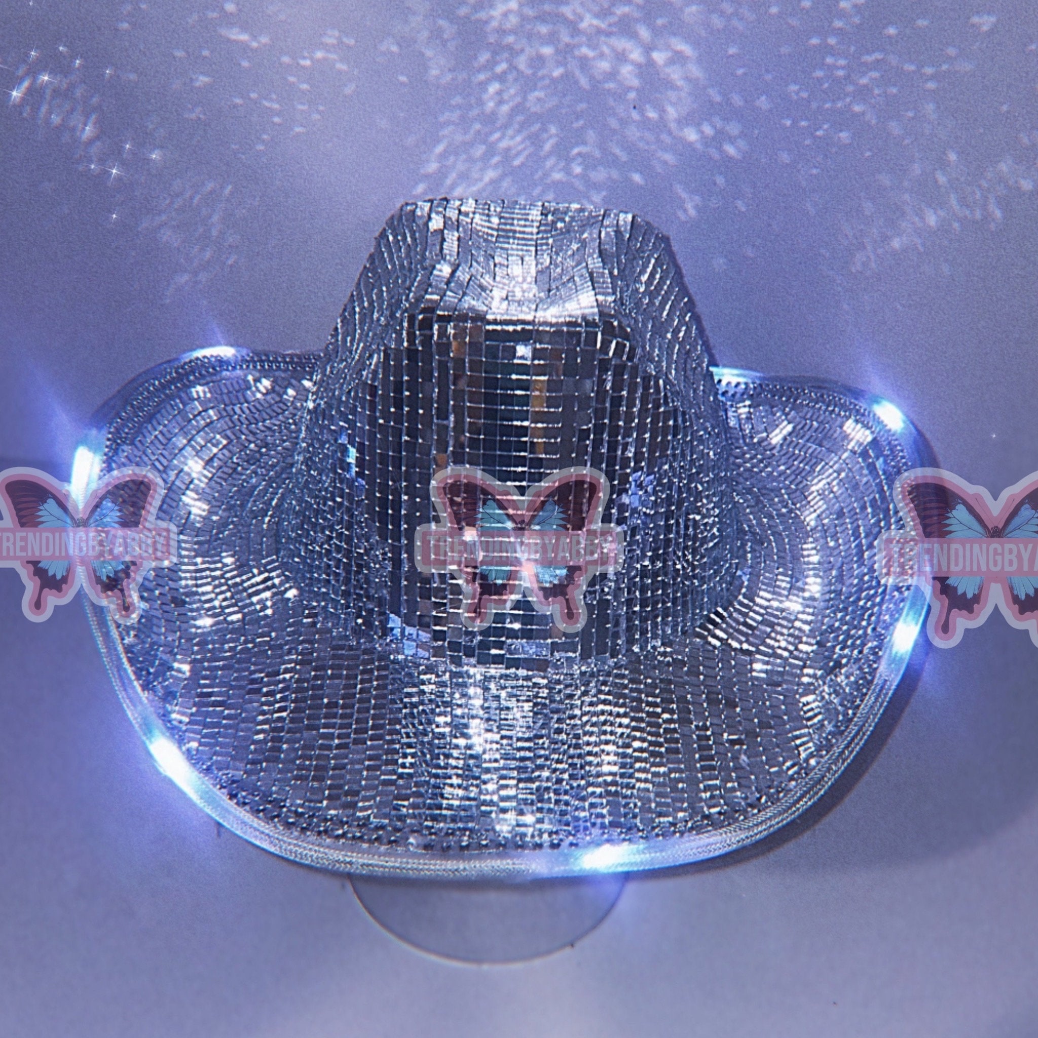 ORIGINAL Disco Ball Cowboy Hat | Renaissance Disco Hat 
