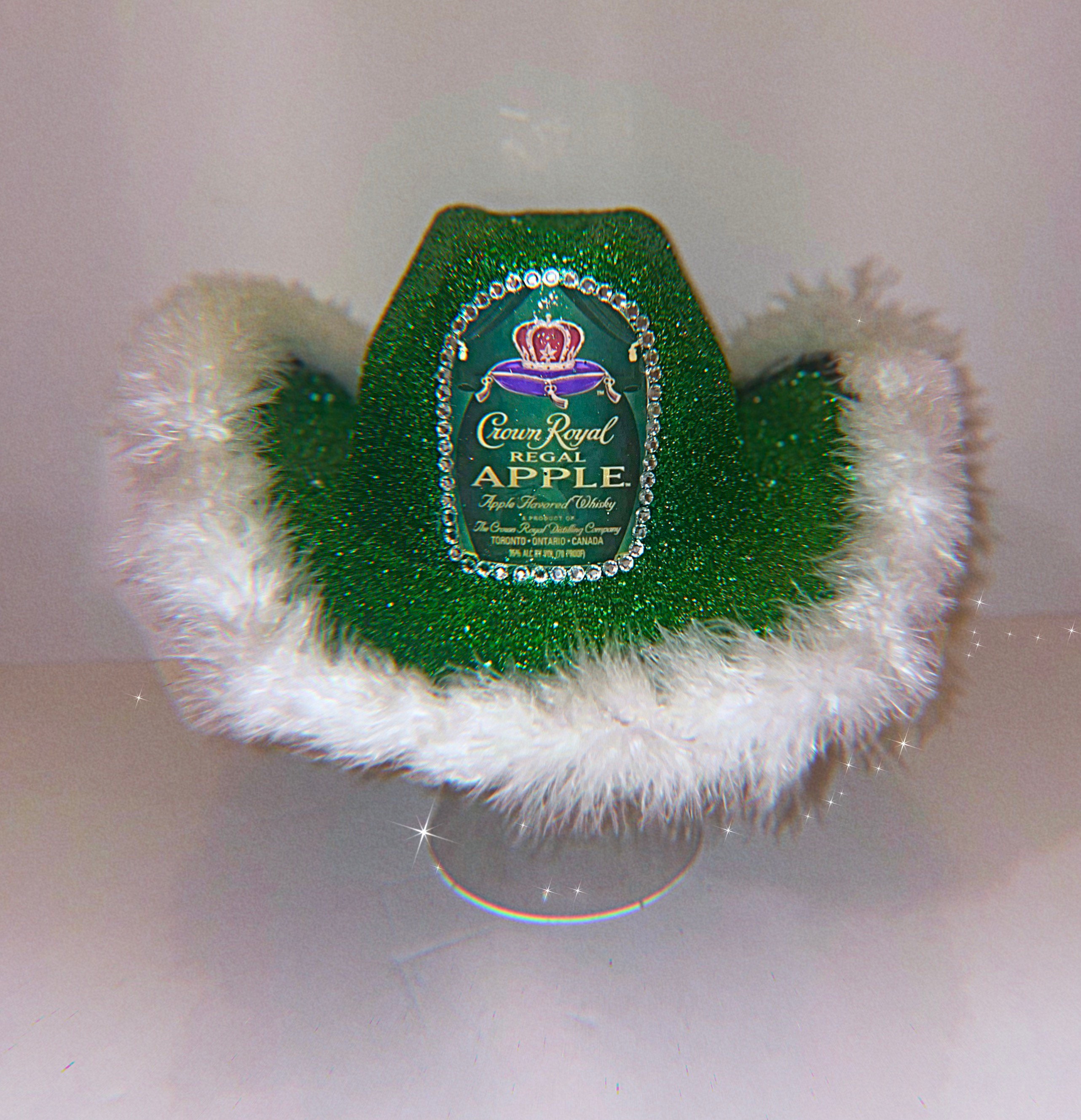 Apple Crown Royal Inspired Cowboy Hat Fully Customizable - Etsy