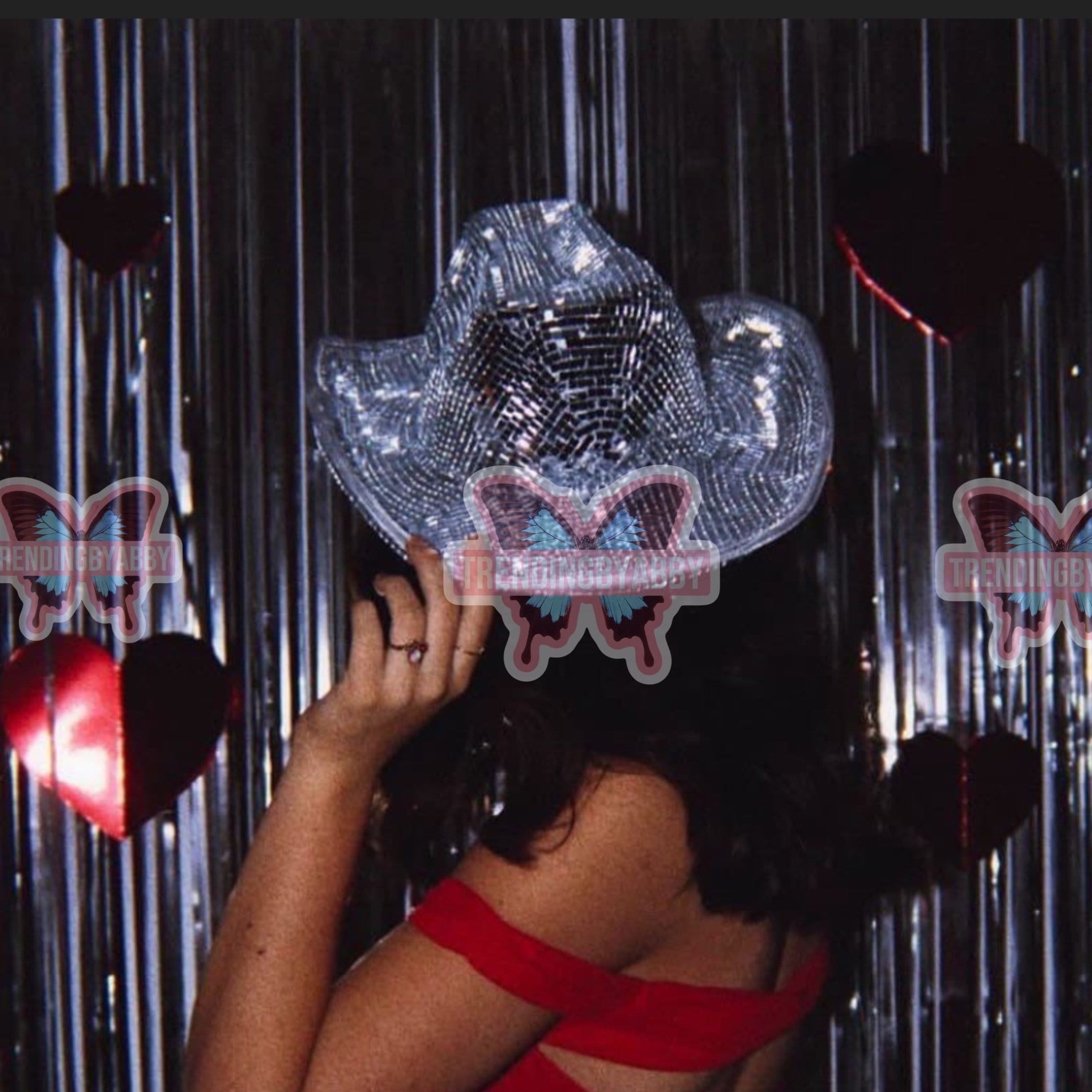 Beyoncé Disco Cowboy Hat ORIGINAL Disco Ball Cowboy Hat | Renaissance Disco Hat  main image 4