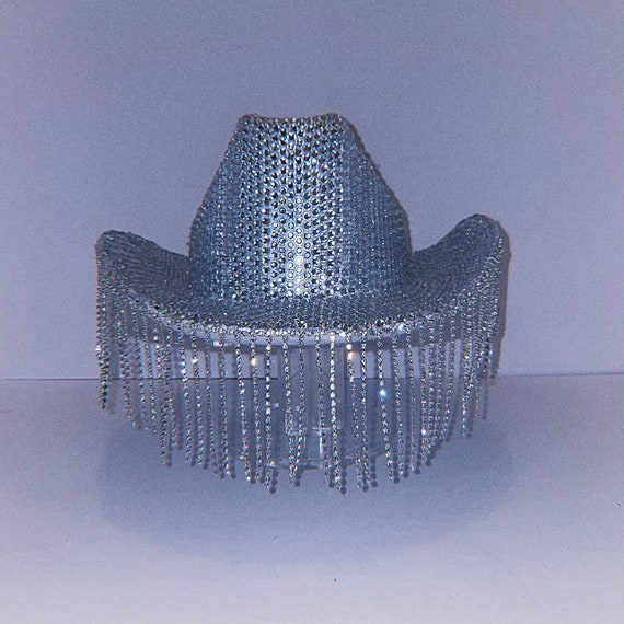 Fully Rhinestoned Cowboy Hat Diamond Cowgirl Hat Birthday