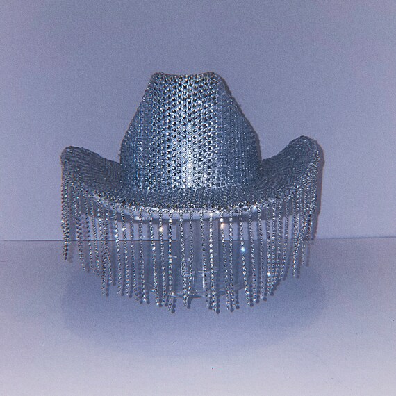 Fully Rhinestoned Cowboy Hat Diamond Cowgirl Hat Birthday