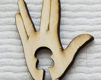 Handy Bread Clip - Vulcan Salute