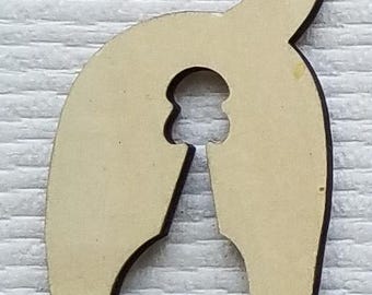 Molletta per pane - Sedere di cane