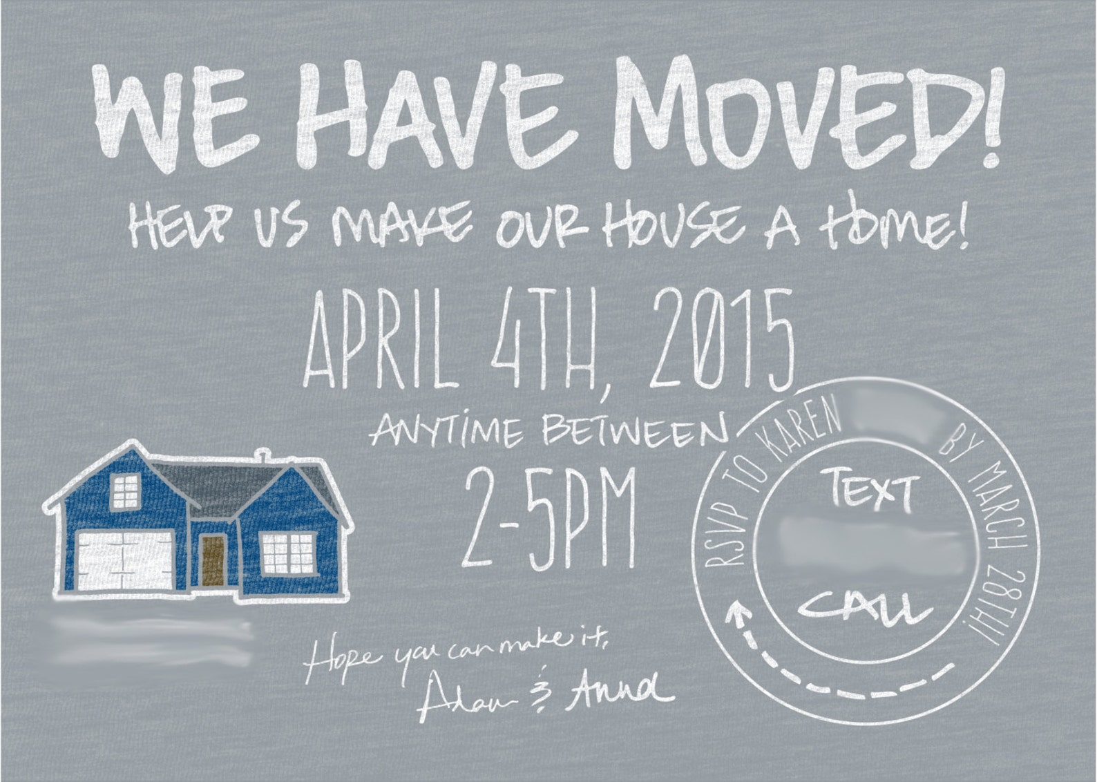 Personalized Housewarming Invitation Design Etsy