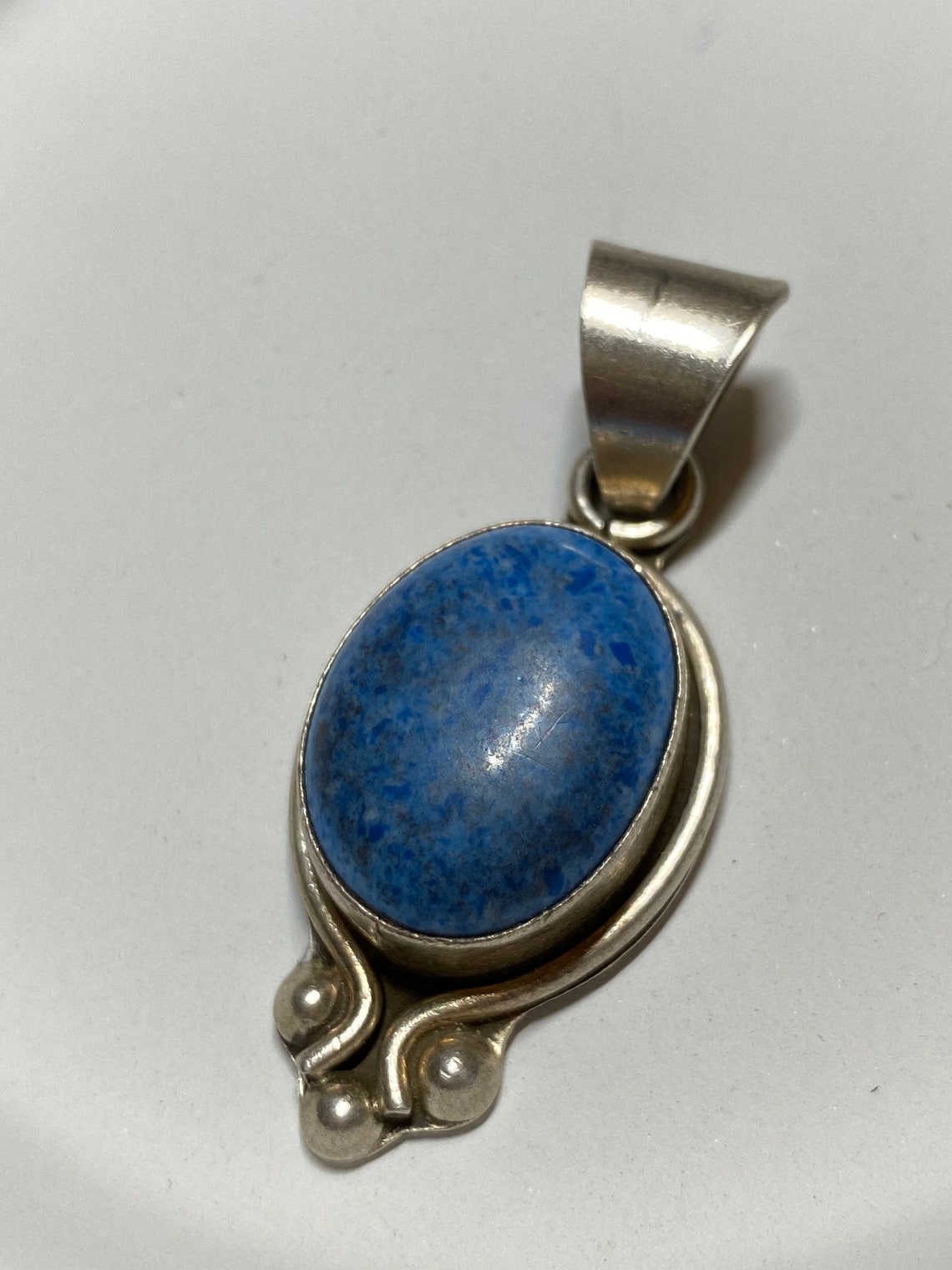 Vintage .925 Mexican Silver Pendants Etsy