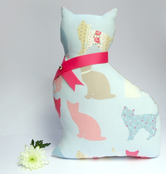 Items similar to Novelty cat cushion on Etsy