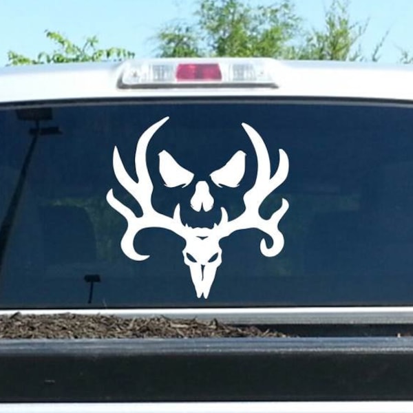 Bone Collector Design Deer Hunting Bowhunting Gun Decal Truck SUV Window Vinyl Sticker | 420