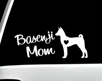 I Love My Basenji 8 AS582 Car Sticker Decal Thatlilcabin