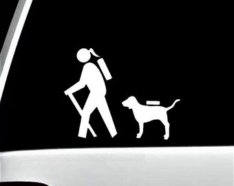 Hiking Sticker Wall Decal TP 1176 vinyl decor pnw hiking sticker hiker sticker pnw sticker gift hiker wall decal hiking wall decal