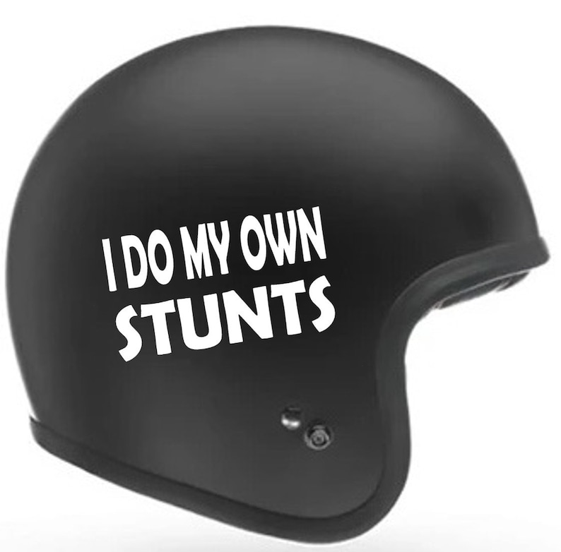 Funny Motorcycle Dirt Bike Riding Racing Helmet Decal Sticker - Etsy
