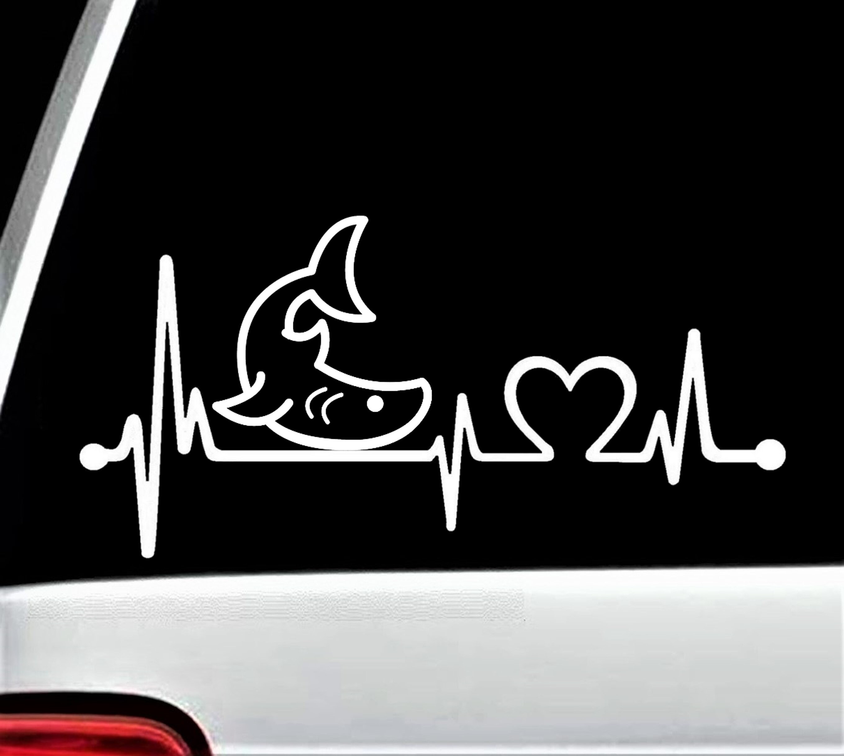 Crosses Heartbeat Christian Window Christian Stickers For Your Car And  Truck, Custom Made In the USA