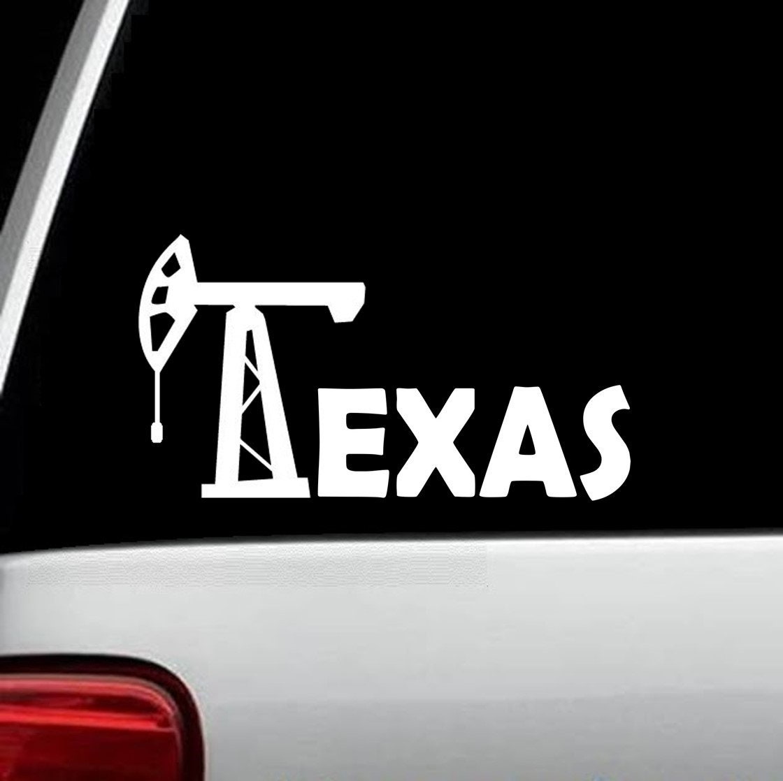Stickers, Labels & Tags Texas Oilfield Truck Window Decal Oilfield ...