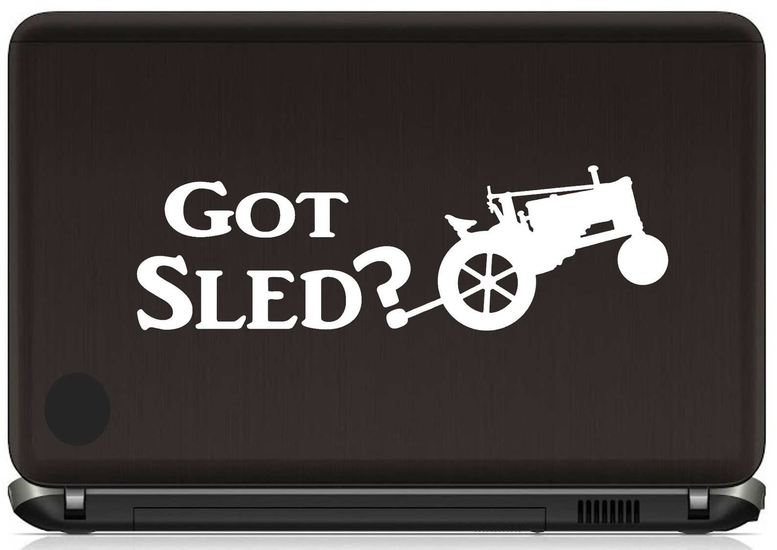 Antique Tractor Pulling Sled Decal Sticker for Truck Window | Vintage ...