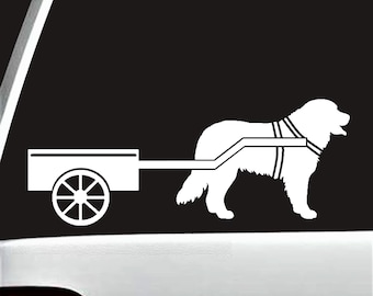 Bernese Mountain Dog Decal Sticker for Car Window | Bernese Working Dog Decal | J1025